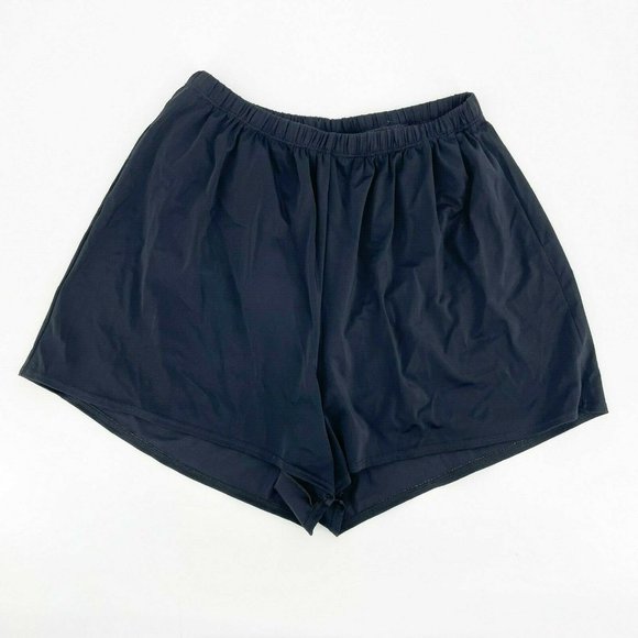 Beach Belle 20W Womens Black Swim Bottoms Shorts - Picture 1 of 7